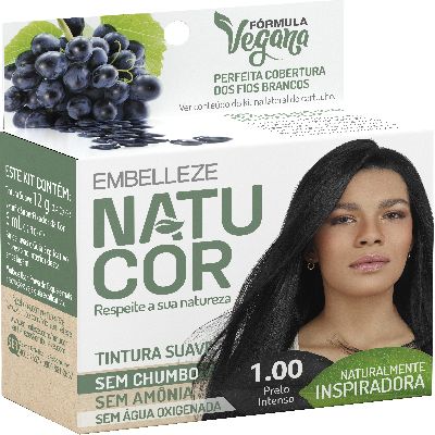 NATUCOR 1.00 PRETO INTENSO